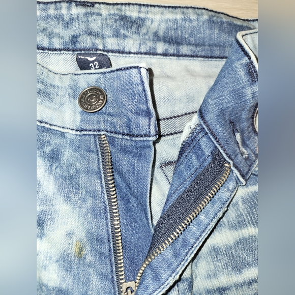 👖True Religion "Mick" Distressed Blue Jeans (32)W - Picture 5 of 16